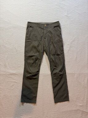 KUHL Pants Mens 35x34 Dark Brown Hiking Outdoor Performance Work Pants Utility